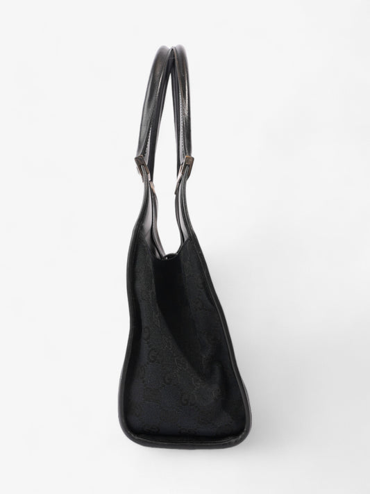 Gucci Jackie Black Guccissima Canvas