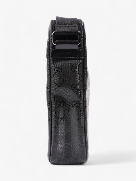 Gucci GG Imprime Messenger Black Coated Canvas