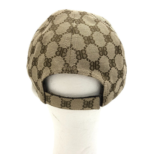 GUCCI cap 680717 4B3B7 Cotton, Polyester beige Balenciaga S unisex(Unisex) Used