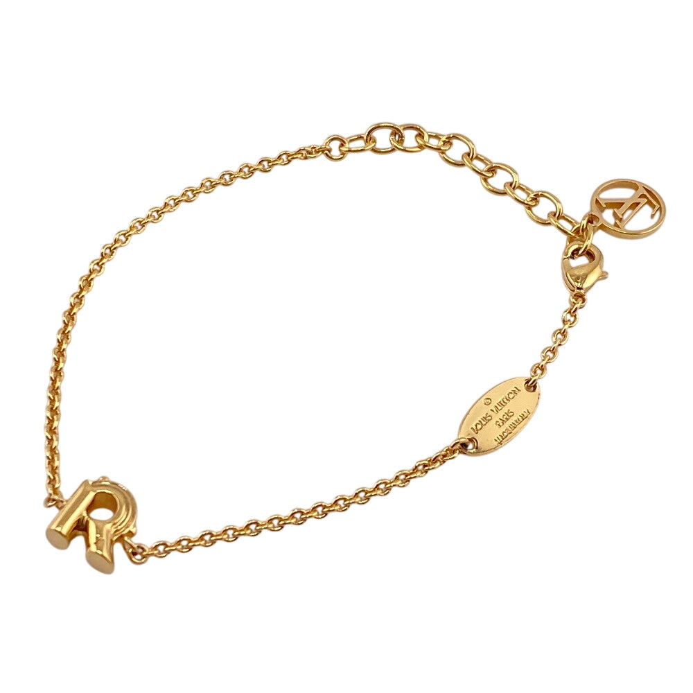 LOUIS VUITTON bracelet M67175 gold LV＆ME