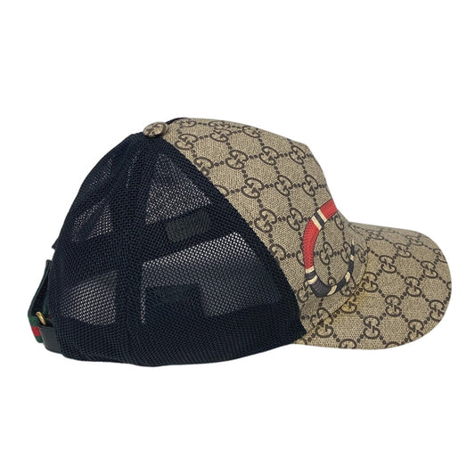 GUCCI cap Polyester, Nylon beige GG Supreme XL