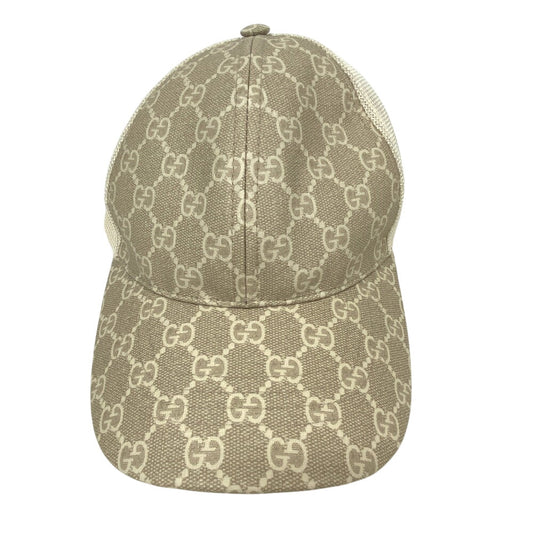 GUCCI cap 696854 Cotton, Polyester beige GG Supreme XS