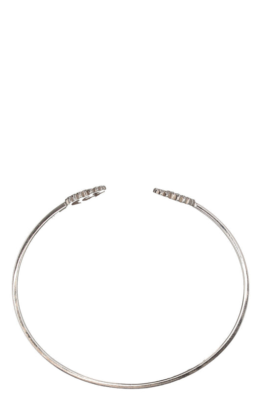 GUCCI GG Running Bracelet White Gold Diamonds
