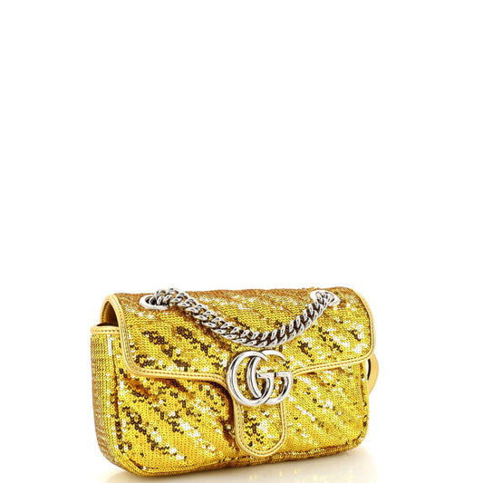 Gucci Gg Marmont Flap Bag Diagonal