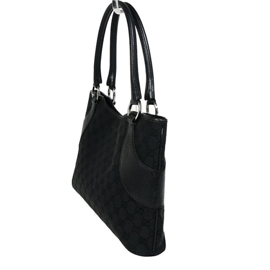 Gucci Logo Gg Pattern Shoulder Tote Bag
