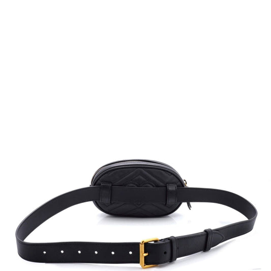 Gucci Gg Marmont Belt Bag Matelasse