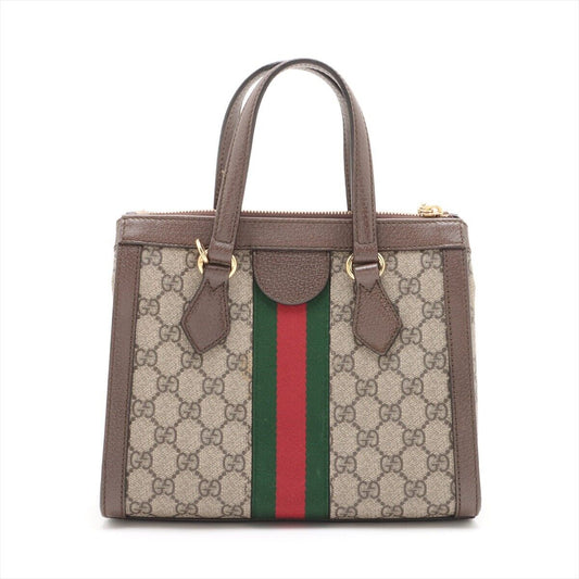 Gucci Gg Supreme Ophidia Pvc & Leather 2