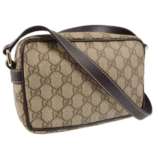Gucci Brown Gg Crossbody Bag