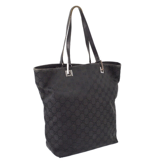 Gucci Black Gg Tote Handbag