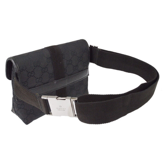 Gucci Black Waist Bum Bag