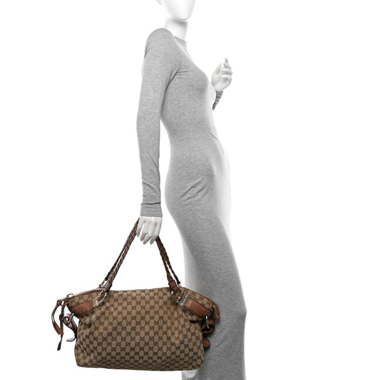 Gucci Large Bamboo Bar Tassel Shoulder