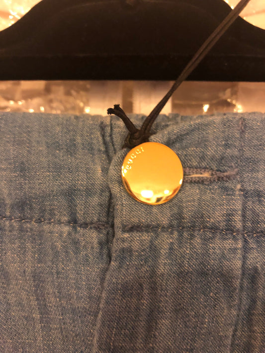 Gucci Button Fly Shorts in Blue