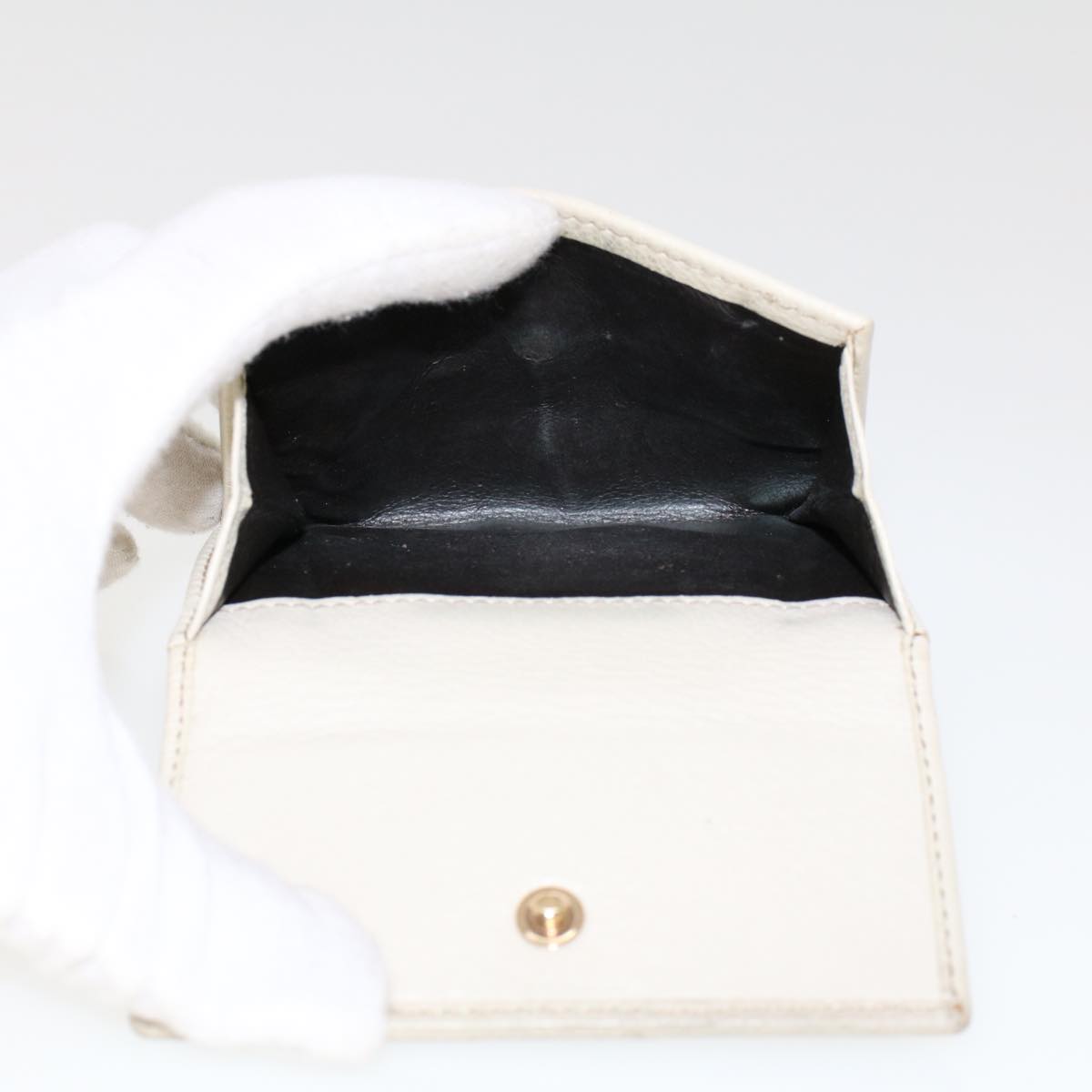 Gucci GG Canvas Long Wallet Leather 3Set Brown Beige Silver  bs6283