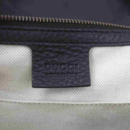 Gucci Bag Shoulder W Print Canvas Leather Top Handle Tan Diamante GG