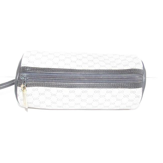 Gucci Shoulder Bag Horsebit W Guccissima Gold Accent Navy Micro G Print