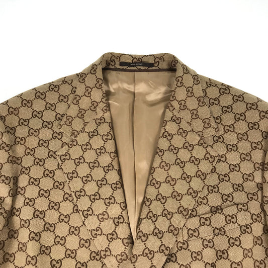 GUCCI GG Canvas 742607 Men's Tailored jacket