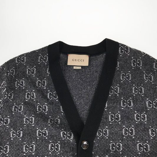 GUCCI GG wool 761550 Men's Cardigan