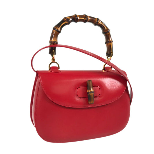 GUCCI Bamboo 2WAY Handbag