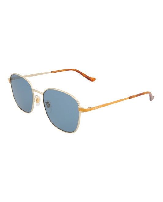 Gucci Acetate Metal Sunglasses with Logo in Orange