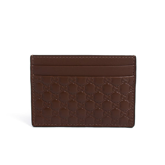 Gucci Guccissima Signature Card Holder