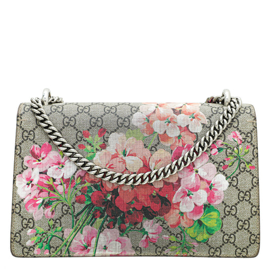 Gucci Bicolor Blooms Print Dionysus Small Bag