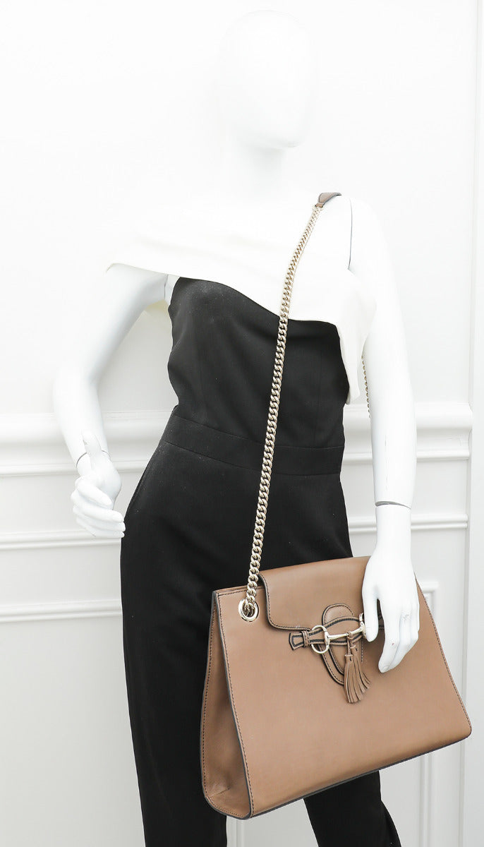 Gucci Brown Emily Large Bag