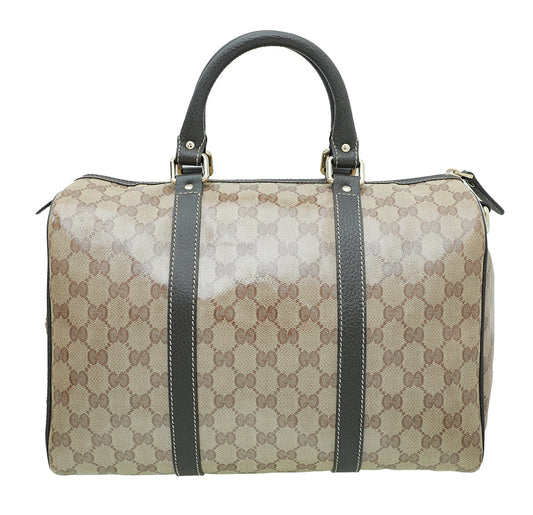 Gucci Bicolor GG Crystal Joy Boston Medium Bag