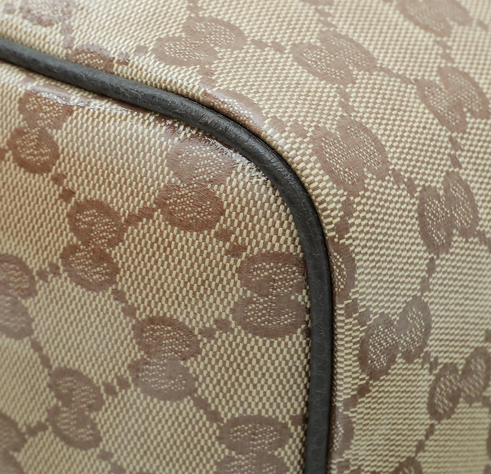 Gucci Bicolor GG Crystal Joy Boston Medium Bag