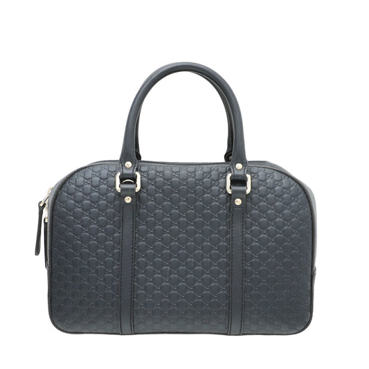 Gucci Blue GG MicroGuccissima Crossbody Bag