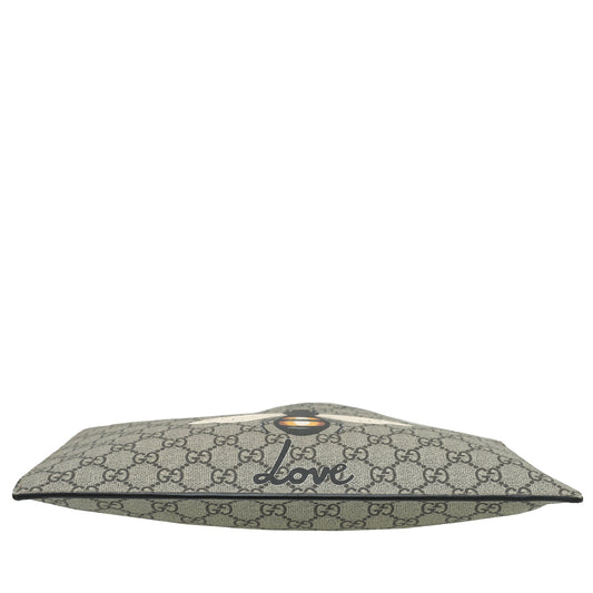 Gucci Bicolor GG Supreme Bestiary Bee Pouch