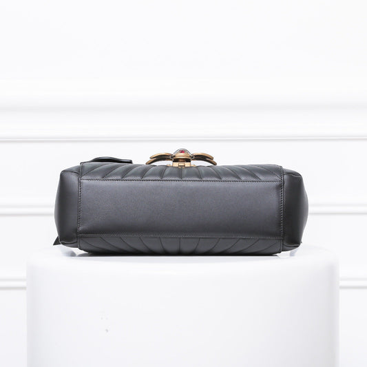 Gucci Black Queen Margaret Bamboo