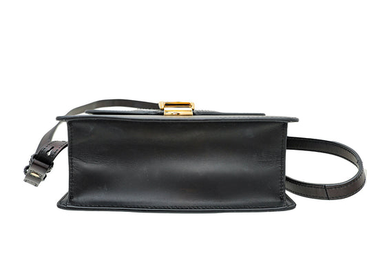 Gucci Black Sylvie Top Handle Bag