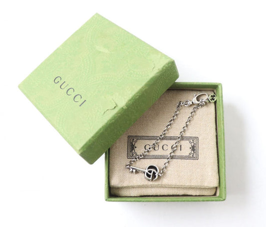 GUCCI bracelet 632207 Main�FAG925 Silver Arabesque Women 17 Used