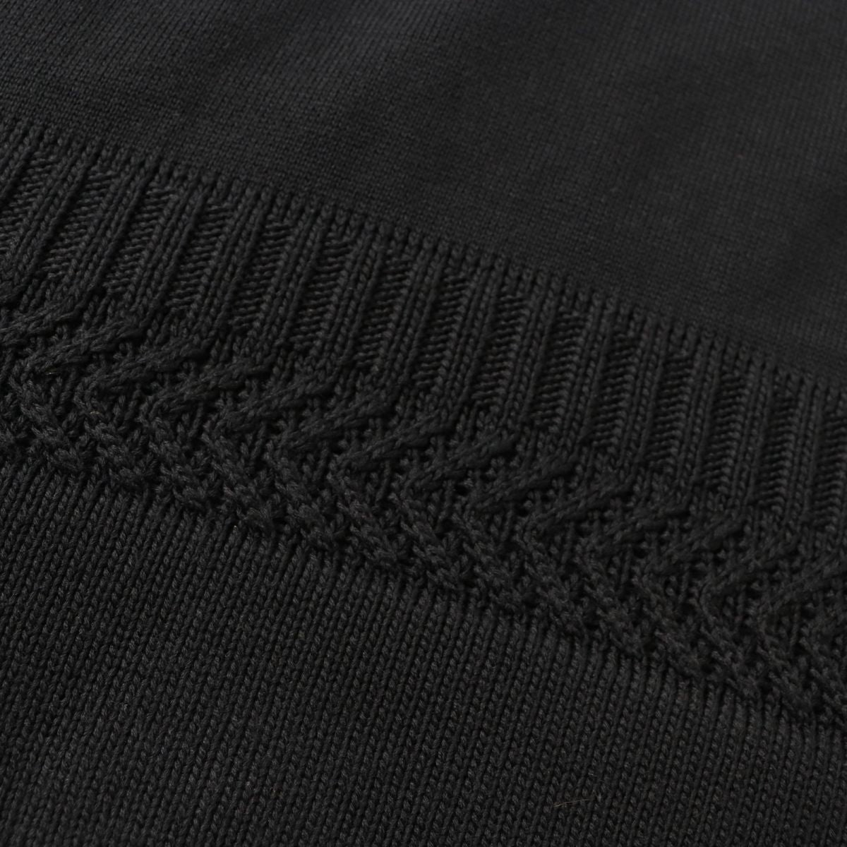 HERMES one piece cotton black 36