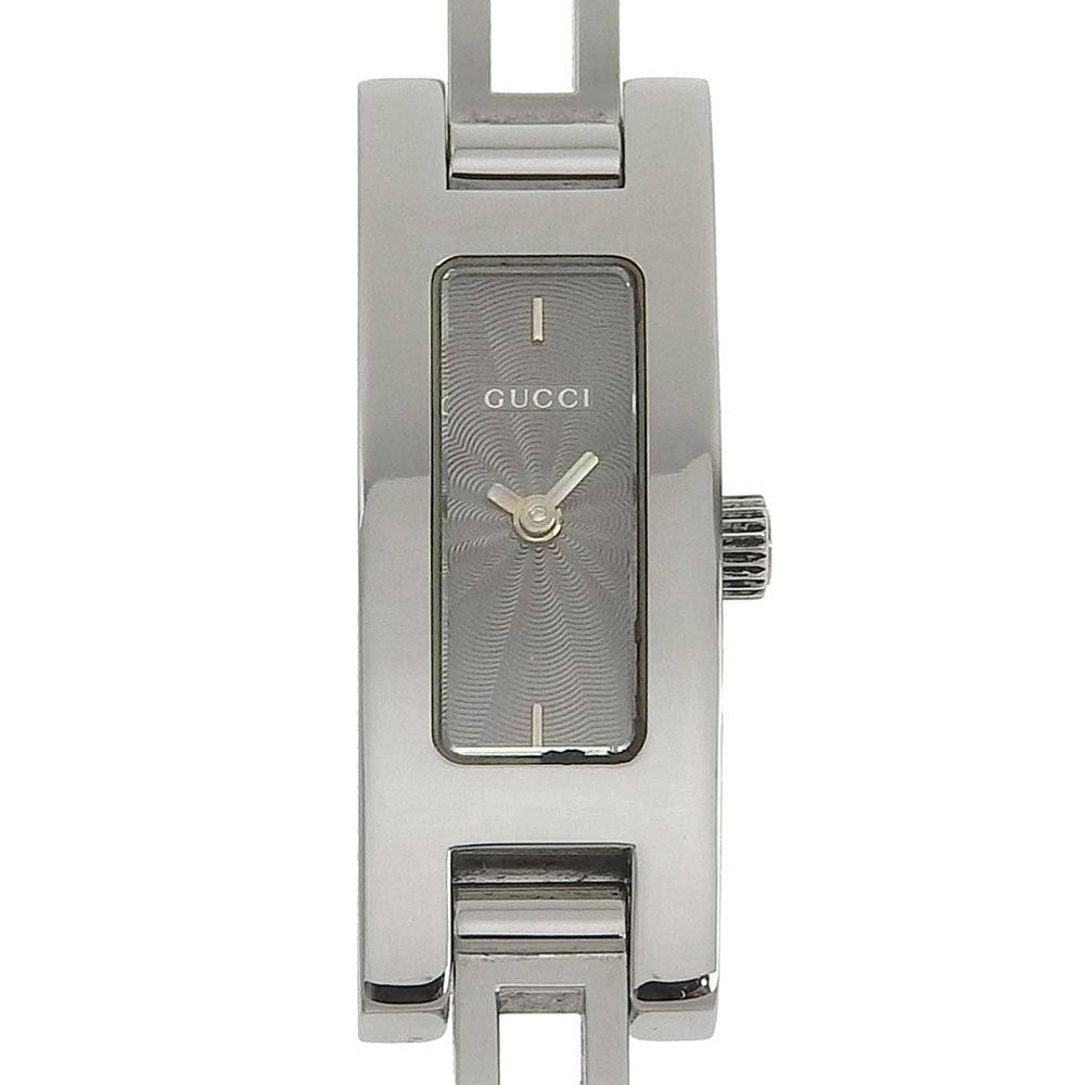 GUCCI Watches Quartz 3900L Stainless Steel Silver Silver dial Women Used
