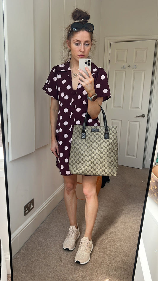 Gucci GG Monogram Canvas Tote Bag