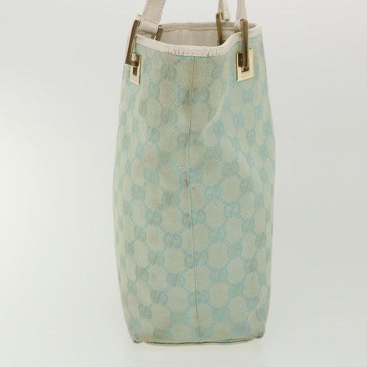 GUCCI GG Canvas Shoulder Bag Light Blue 0021099 001998  34957