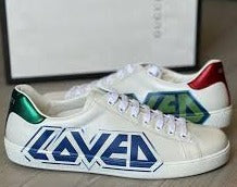 Gucci Ace Sneaker with Loved Print