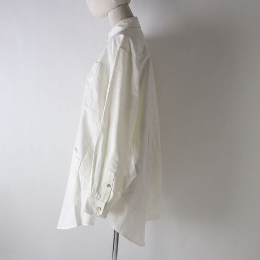 GUCCI Long sleeve shirt 734525 Main: 100% cotton white Women 36 Used