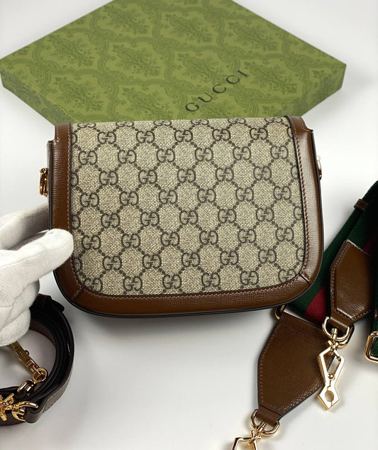 Gucci Horsebit 1955 shoulder bag brown