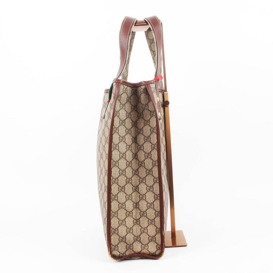 Gucci Beige Monogram Canvas Tote Bag Medium