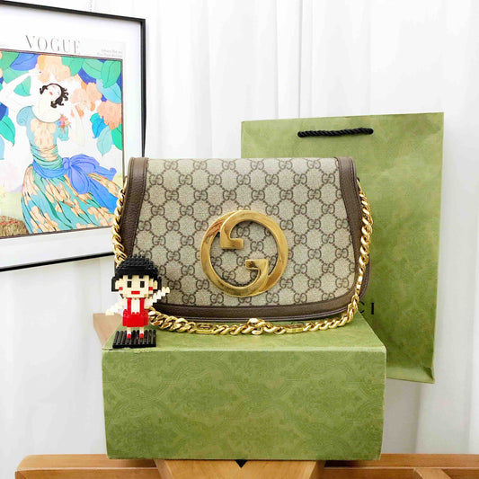 gucci blondie beige underarm bag