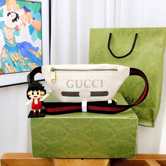 Gucci Belt Bag Off-White Canvas