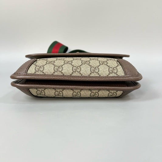 Gucci GG Supreme Beige Reversible Belt Bum Bag
