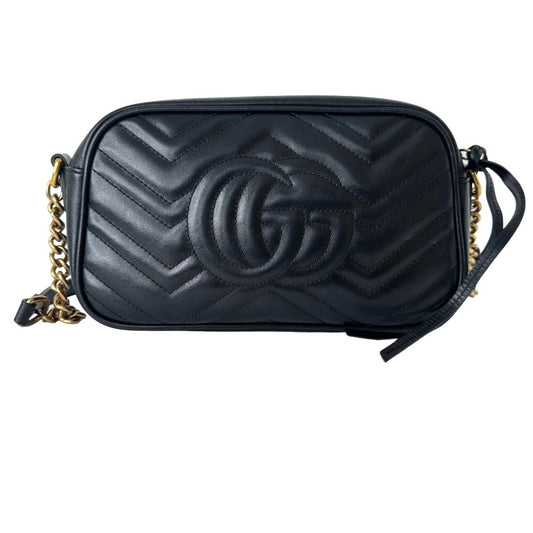 Gucci GG Matelasse Mini Marmont Shoulder Bag