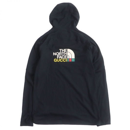 GUCCI Hoodie Main: 100% polyester black mens S Used