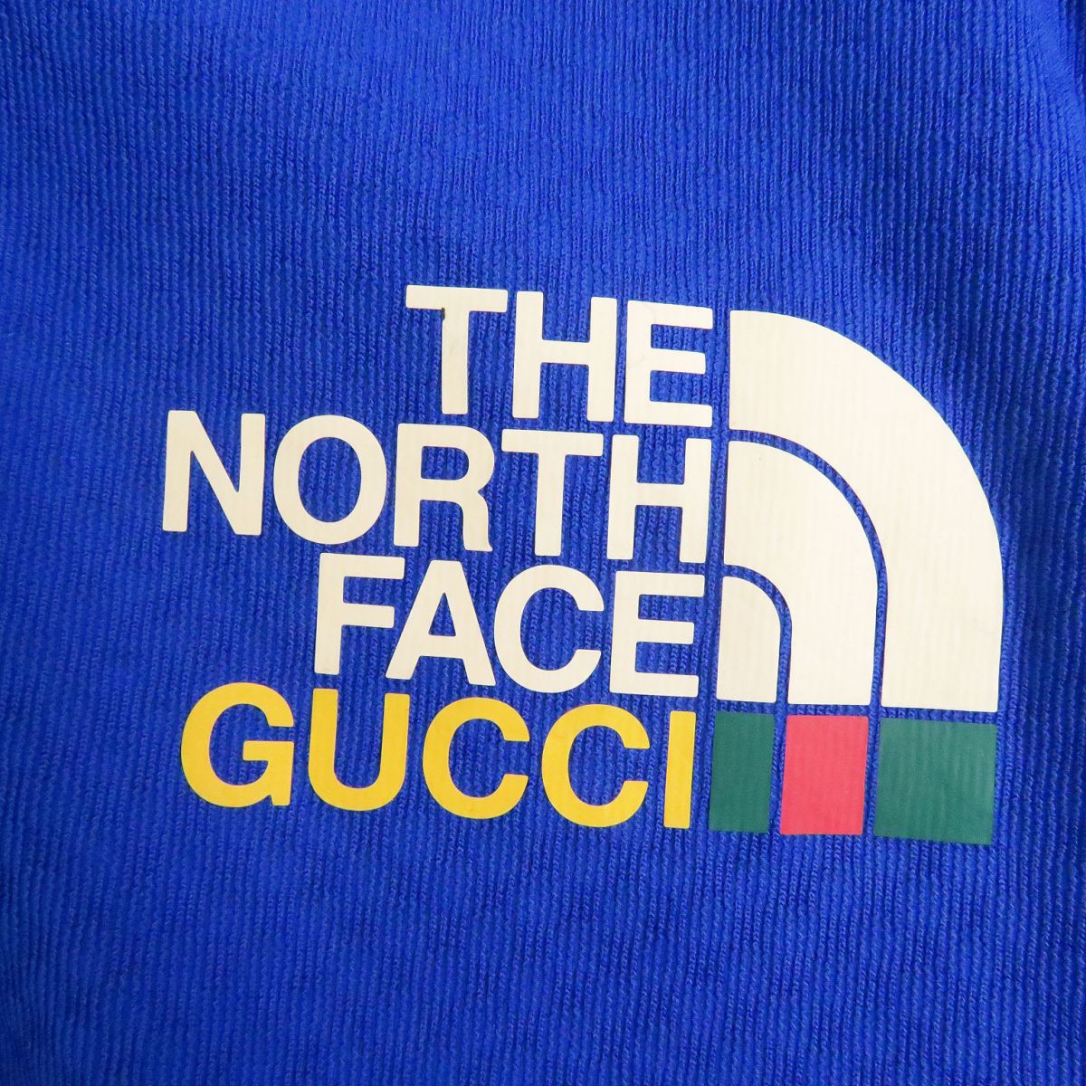GUCCI Hoodie Main: 100% polyester blue mens S Used