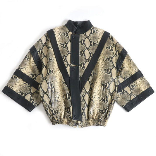 GUCCI Blouson See photo Black x Beige type mens Used