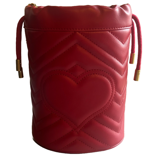 Gucci GG Marmont Metelasse, Mini Bucket bag