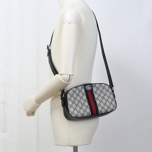GUCCI 681064 Shoulder Bag Ofidia Cross body bag GG Supreme Canvas Navy mens(unisex)